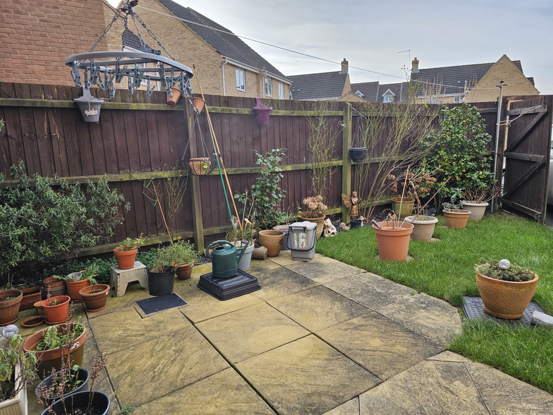 Rear garden