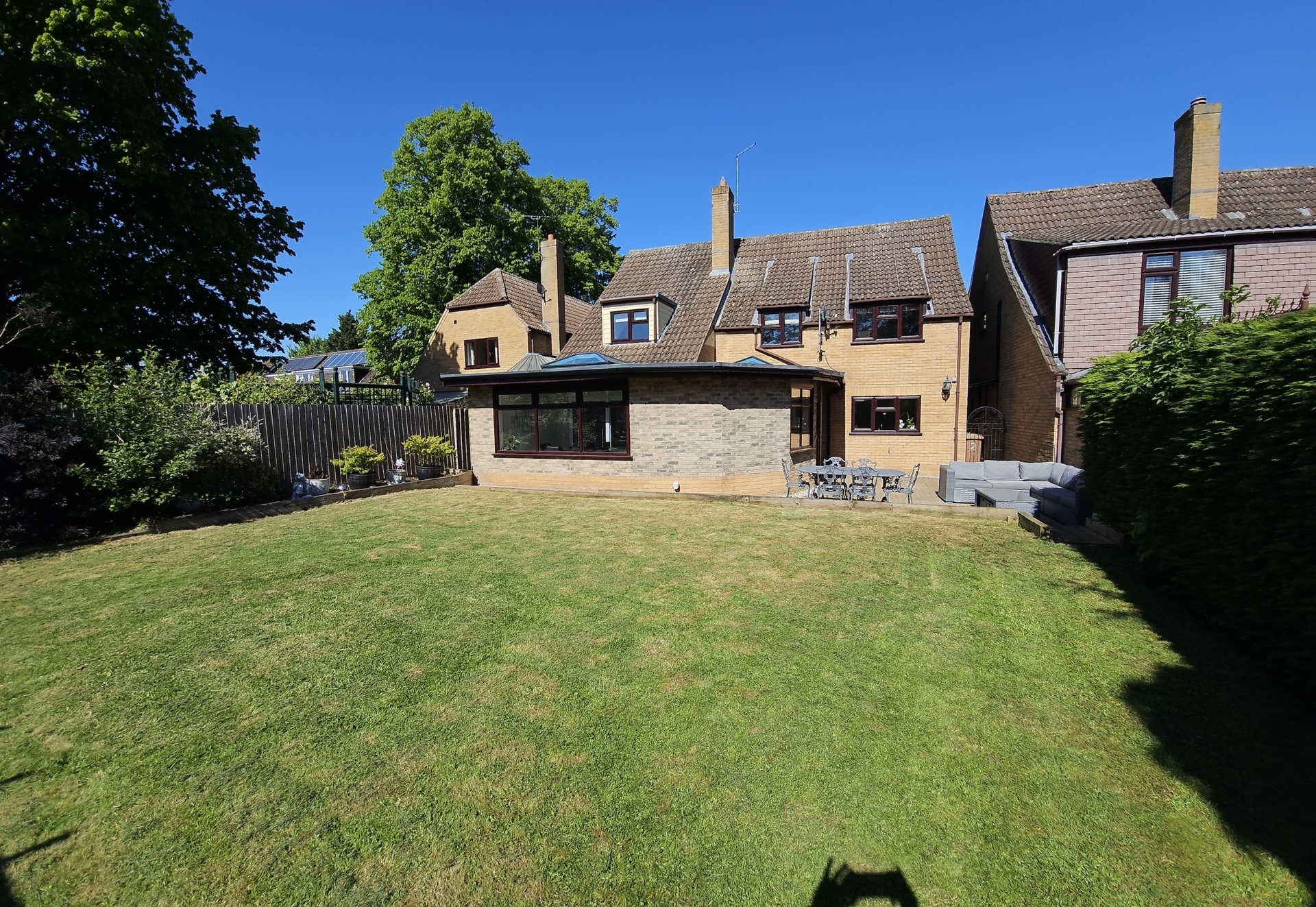 Rear property view