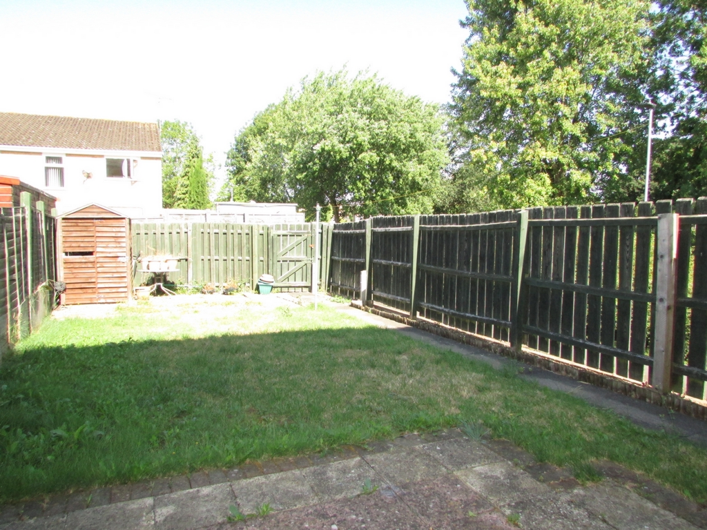 Rear garden