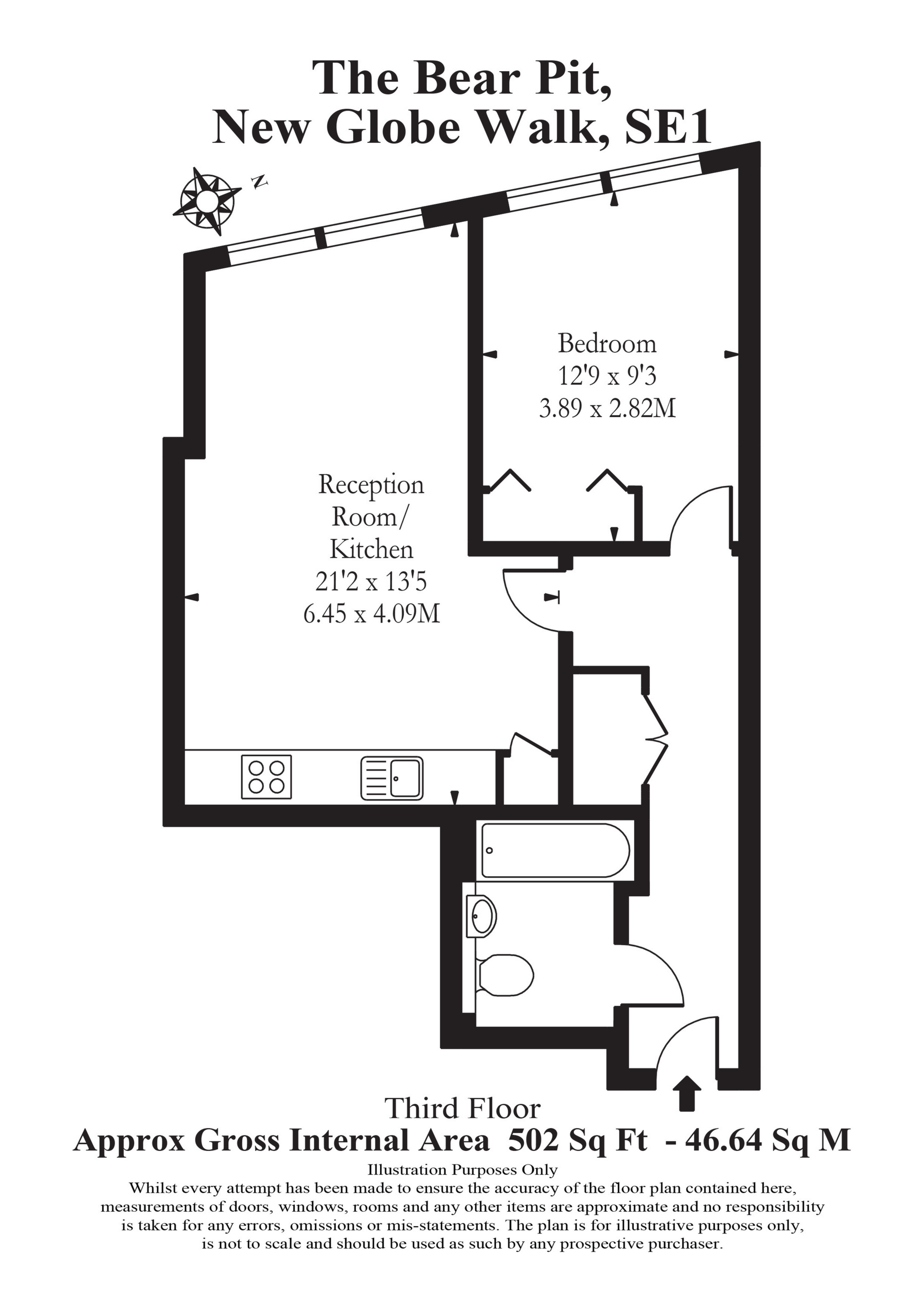 Property To Rent New Globe Walk London Se1 1 Bedroom Apartment