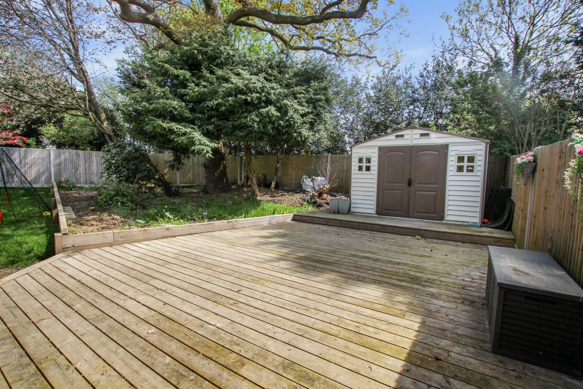 Rear Patio Area