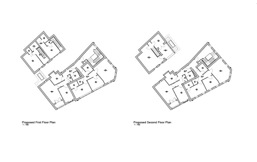 1st/2nd Floor Plans