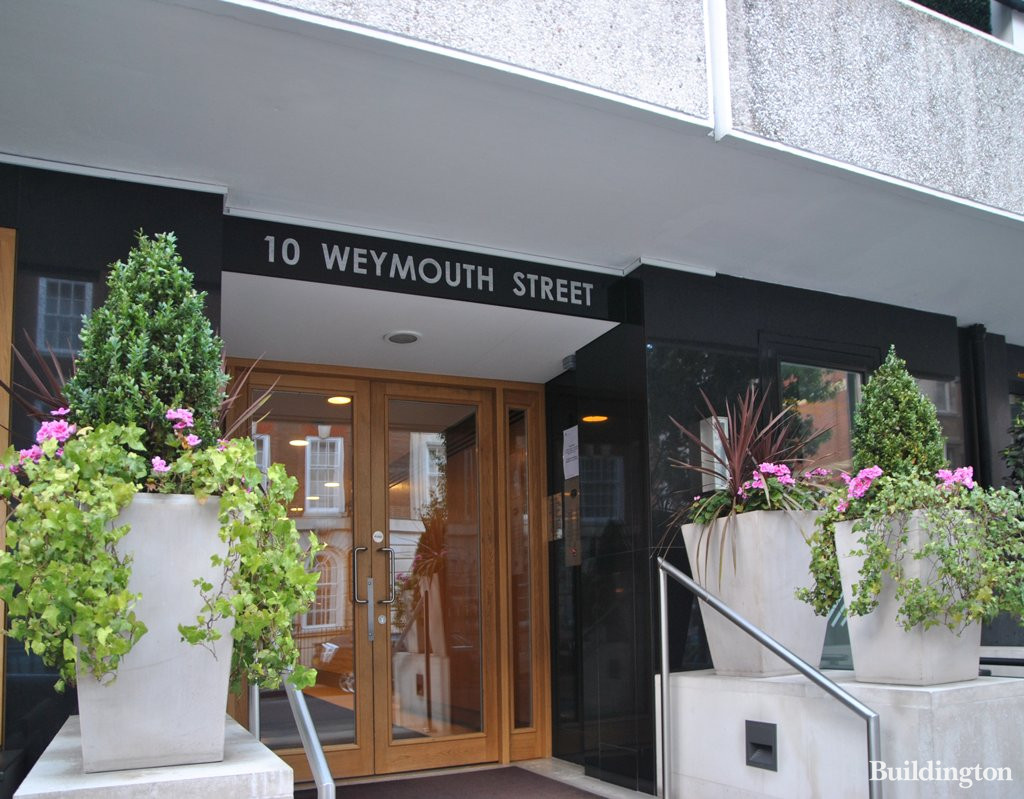 Weymouth Street  London  W1W